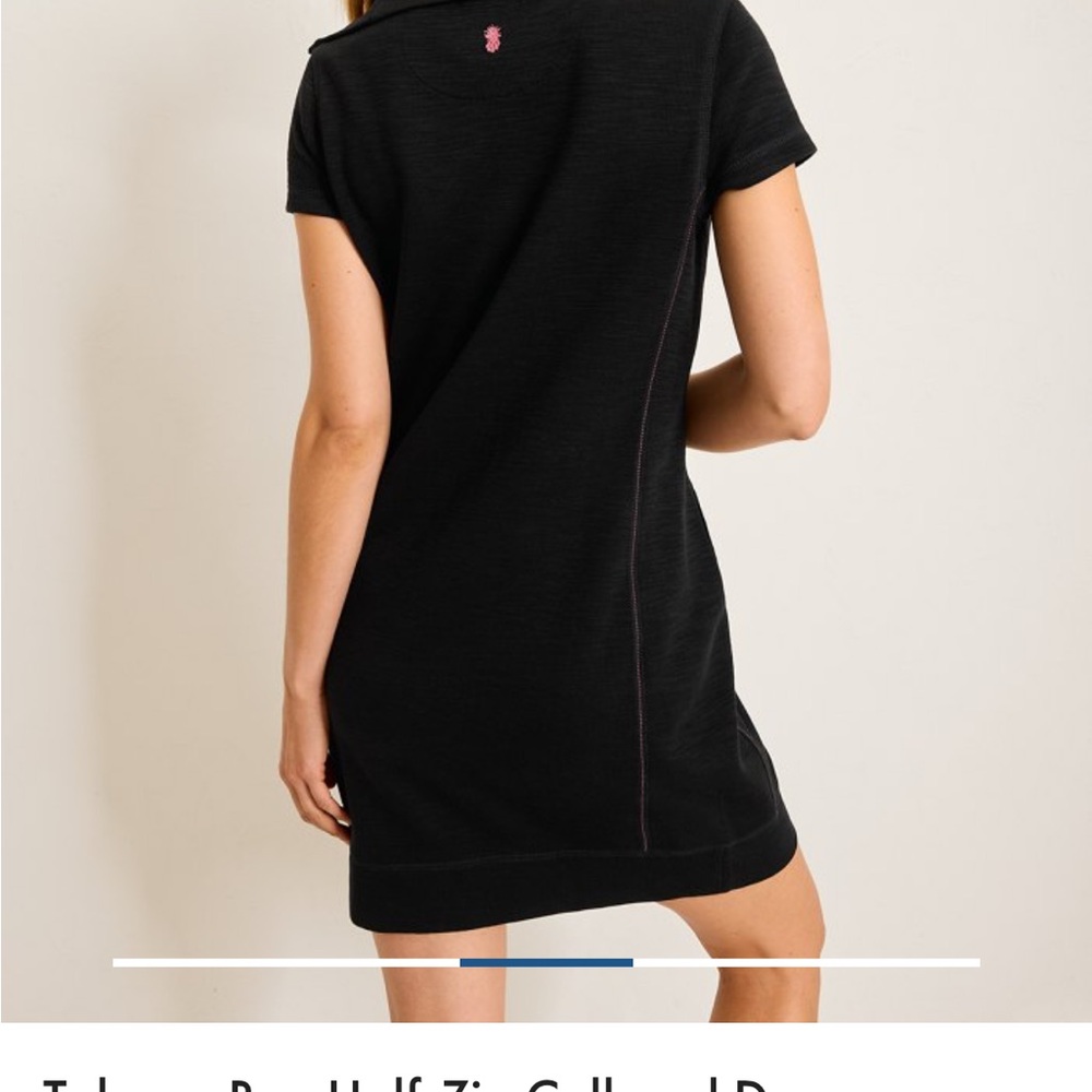 Tommy Bahama Black Short Sleeve Dress - Picture 7 of 7